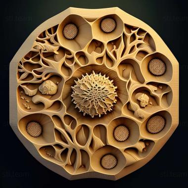 3D model Edilemma foraminifera (STL)